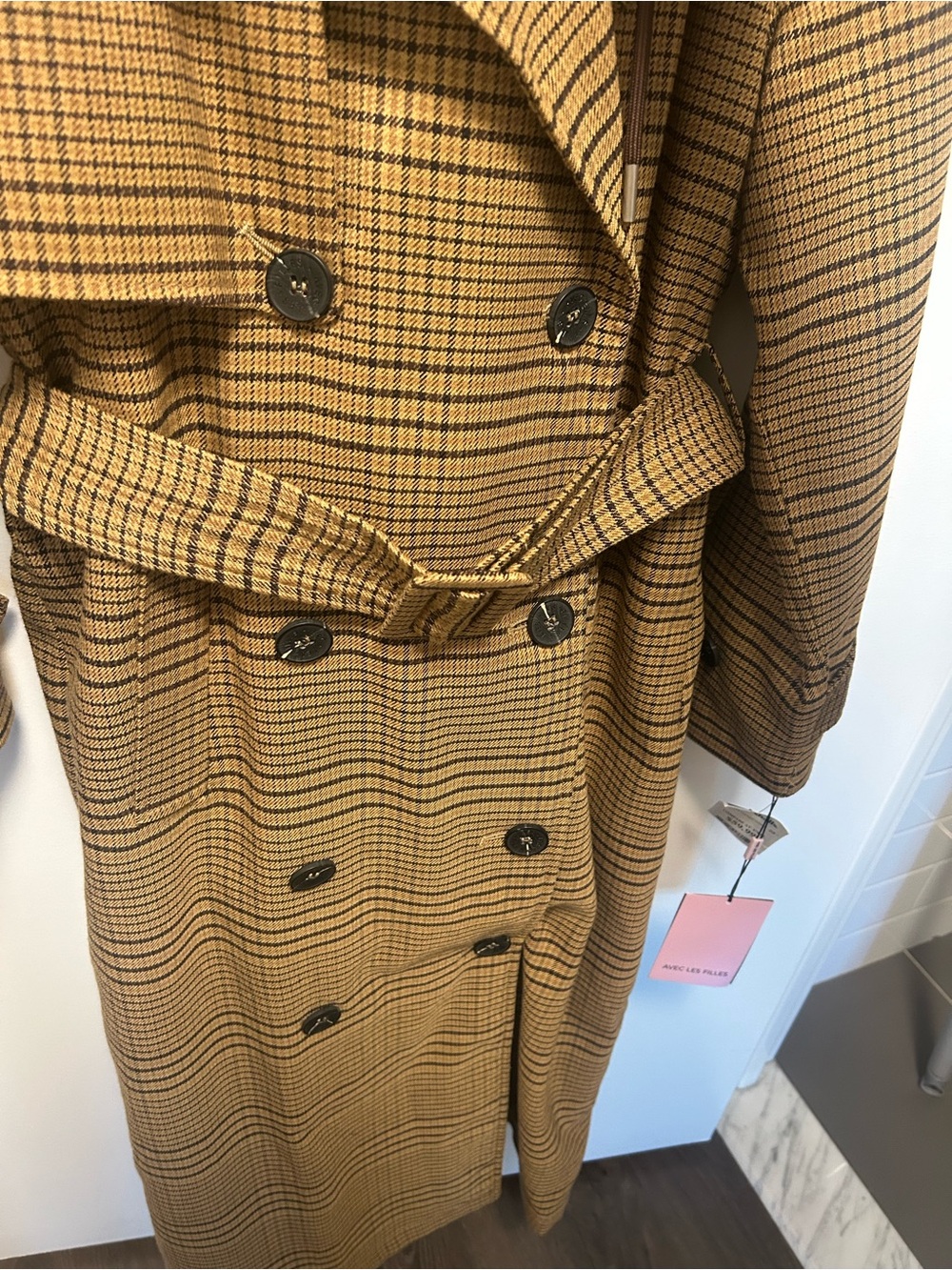 Avec Les Filles “With the girls” Trench Jacket/Coat - Picture 4 of 8